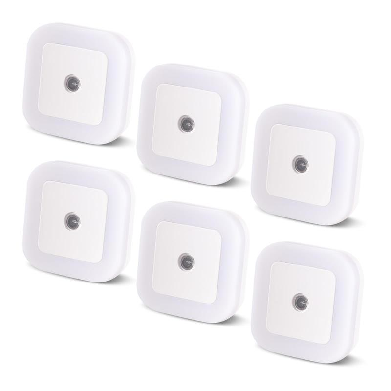 Noctia™ — LED noční světlo do zásuvky (6 ks)