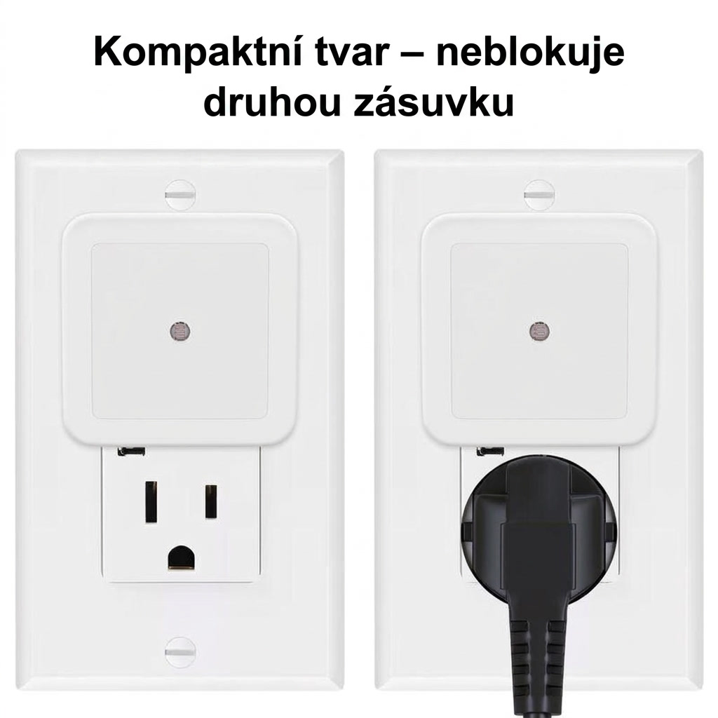 Noctia™ — LED noční světlo do zásuvky (6 ks)