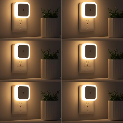 Noctia™ — LED noční světlo do zásuvky (6 ks)
