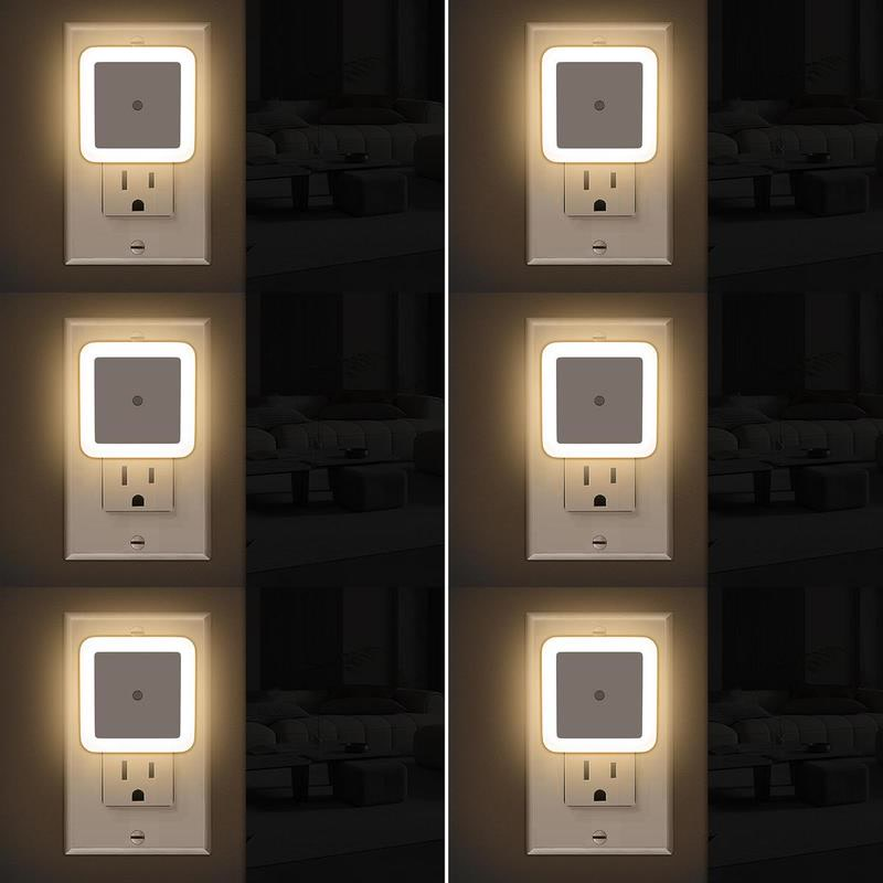 Noctia™ — LED noční světlo do zásuvky (6 ks)