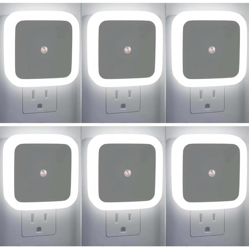 Noctia™ — LED noční světlo do zásuvky (6 ks)